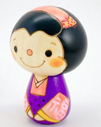 お福さん こけし