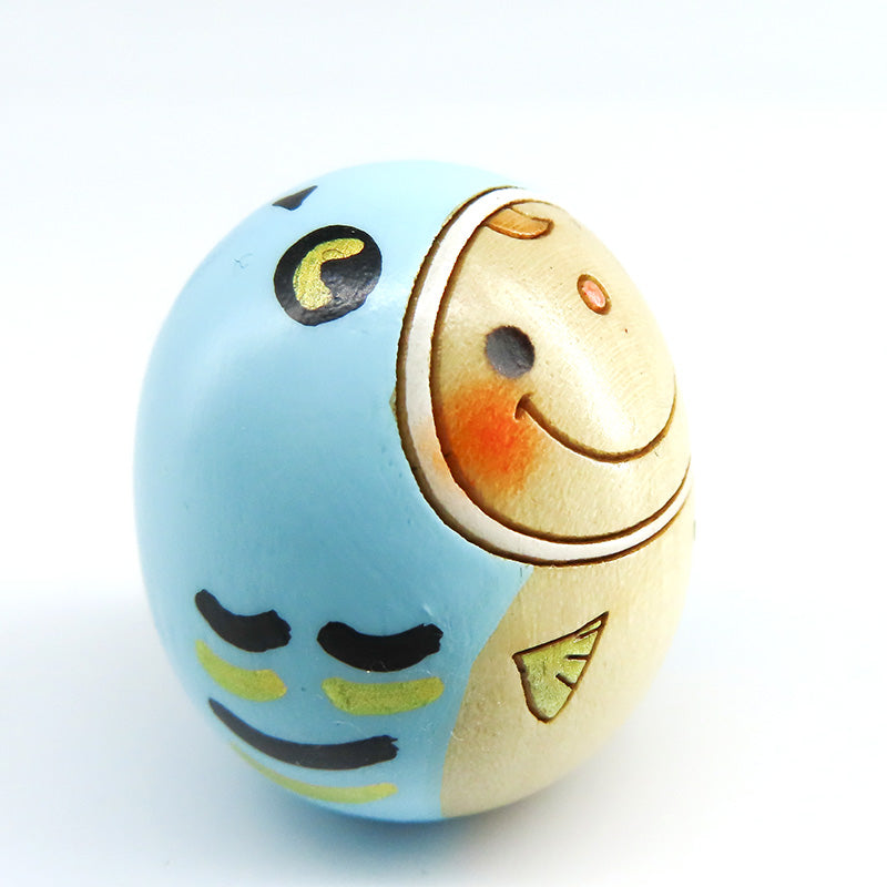 たまごこけし 鯉のぼり 青