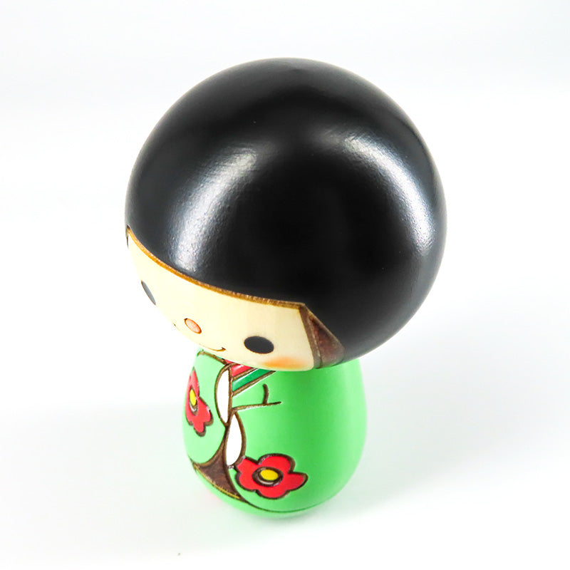 おかっぱさん・椿 こけし