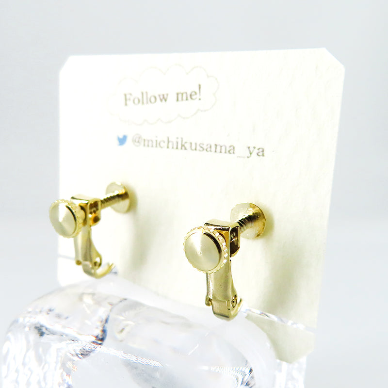 アニマルイヤリング オカメインコ