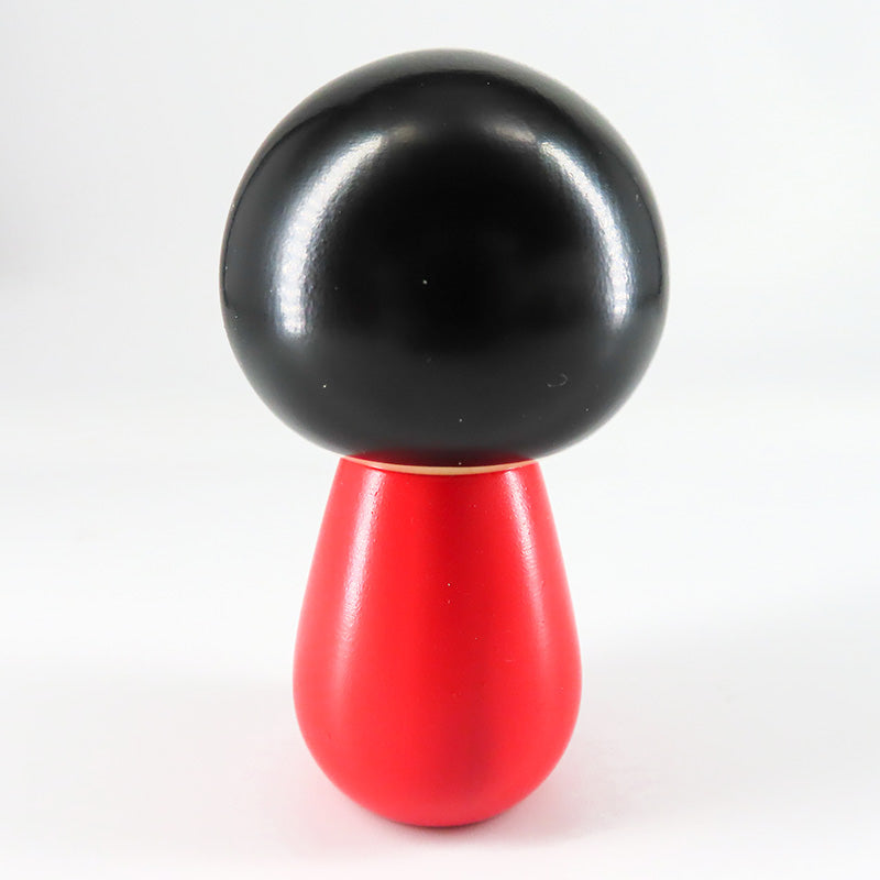 おかっぱさん・白い花 こけし