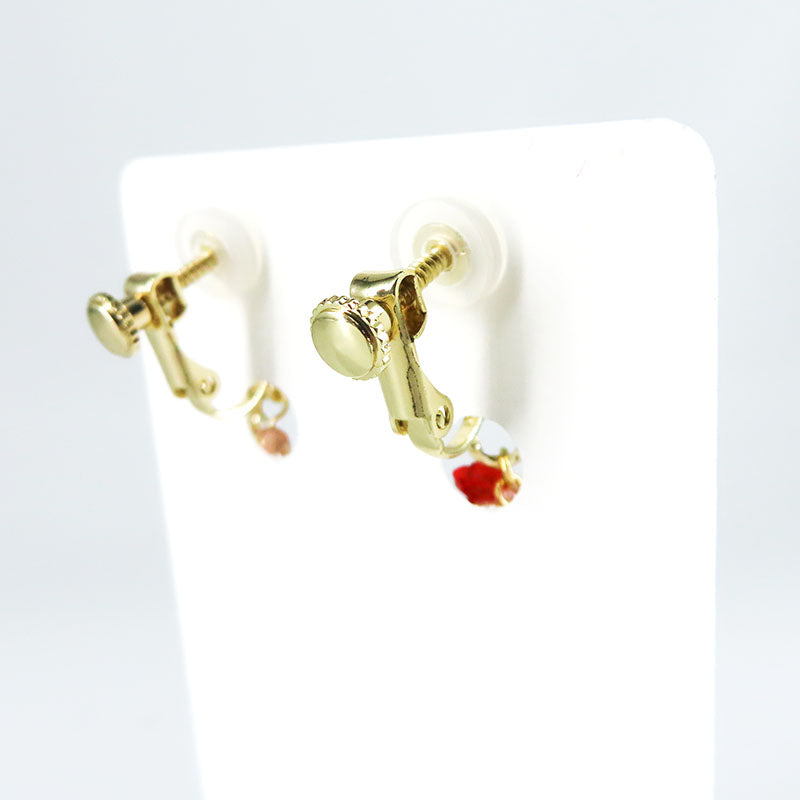 -strawberry parfait- ストロベリーパフェ イヤリング