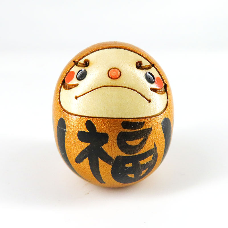 たまごこけし【だるま 金】
