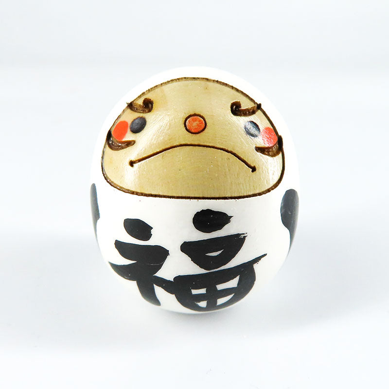 たまごこけし【だるま 白】