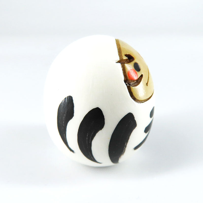 たまごこけし【だるま 白】