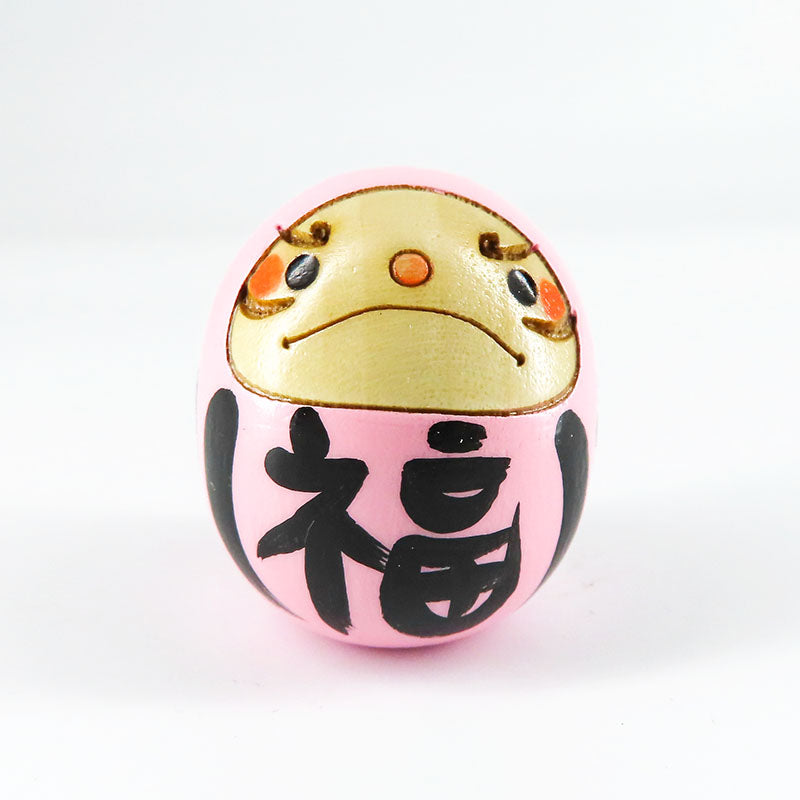 たまごこけし【だるま ピンク】