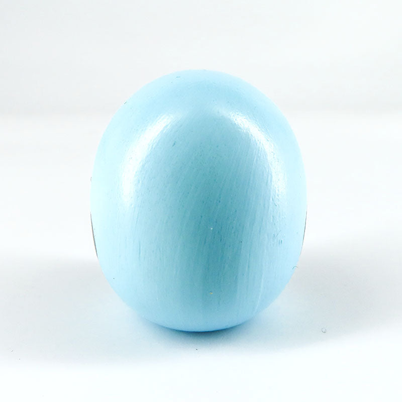 たまごこけし【だるま 水色】