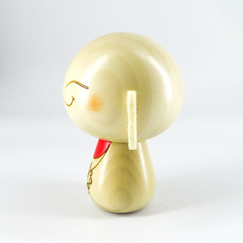 お地蔵様 ニッコリ目 こけし