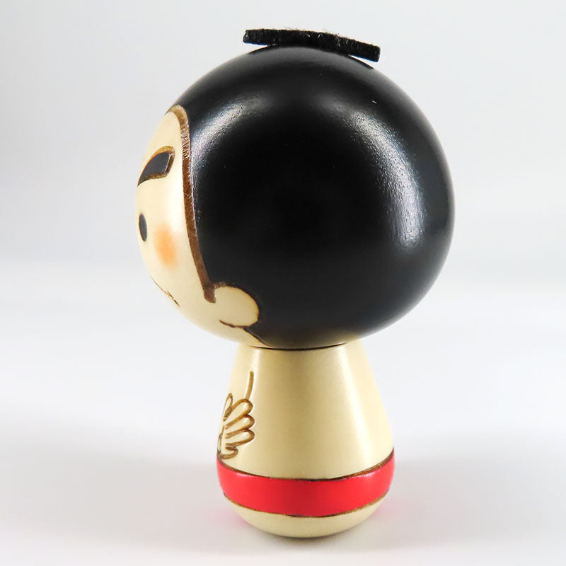 お相撲さん 赤 こけし