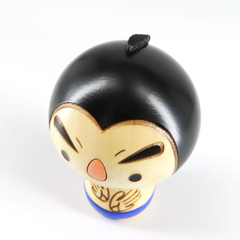 お相撲さん 青 こけし