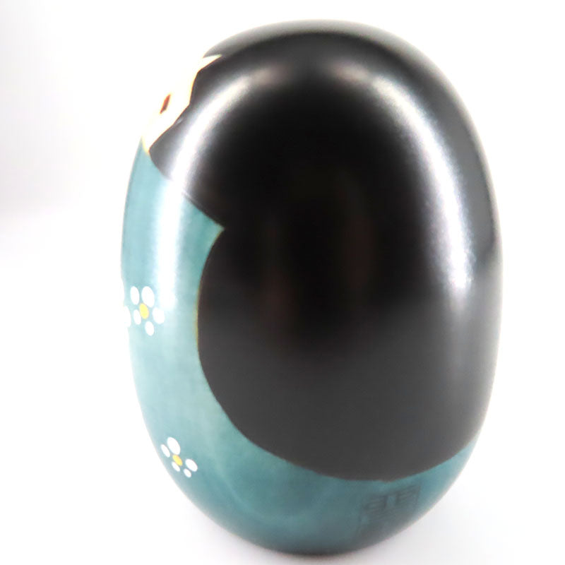 卯三郎こけし しあわせ グリーン kokeshi