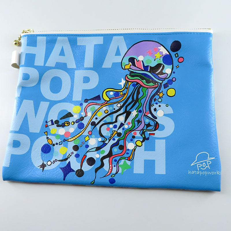 クラゲ 四角ポーチ