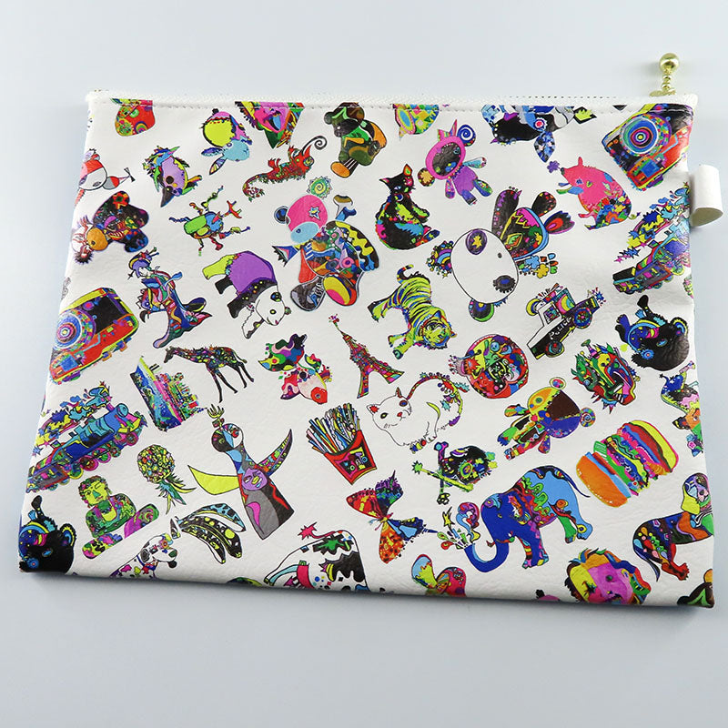 クラゲ 四角ポーチ