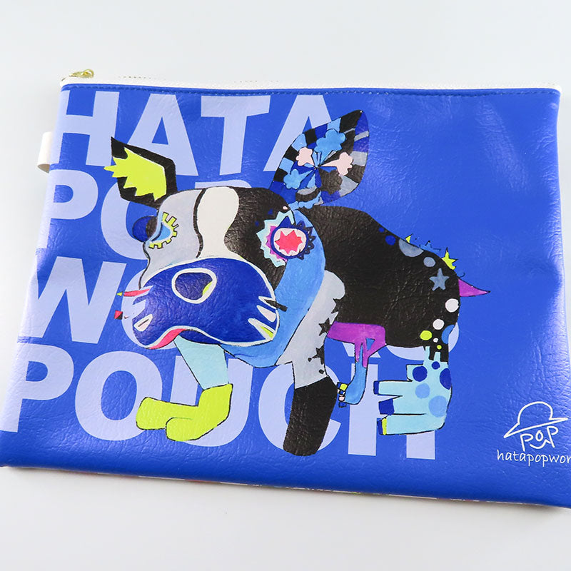 フレンチぶる 四角ポーチ