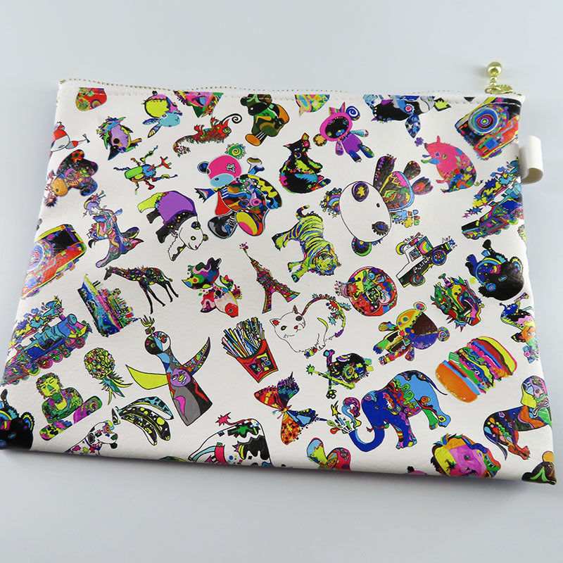 フレンチぶる 四角ポーチ