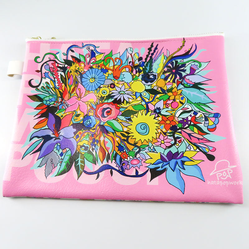 祝福の華 四角ポーチ