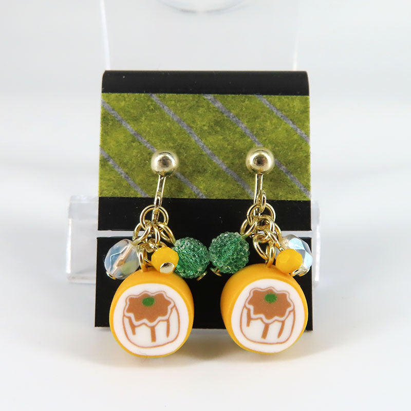 金太郎飴風 イヤリング しゅうまい