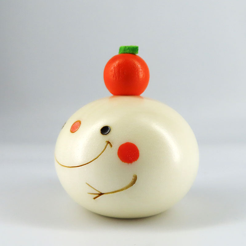 【お正月】鏡餅くん こけし