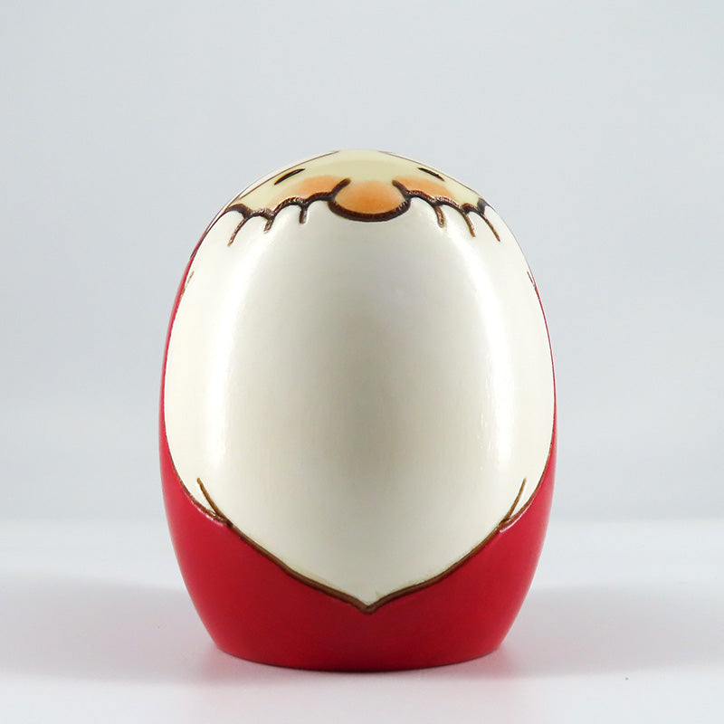 【クリスマス】卯三郎こけし ミニサンタ たまご型 大 kokeshi