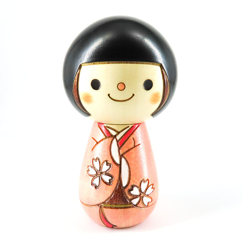 おかっぱさん・桜 こけし