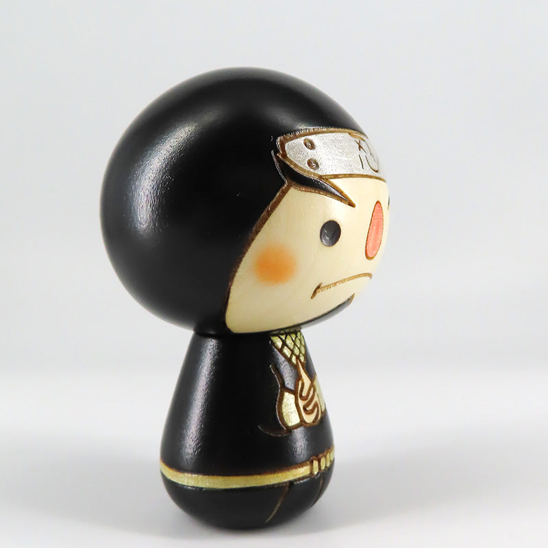 忍者 黒 こけし