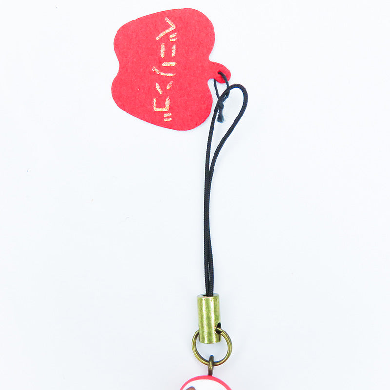 おかっぱちゃん×あい吉くんストラップ 赤