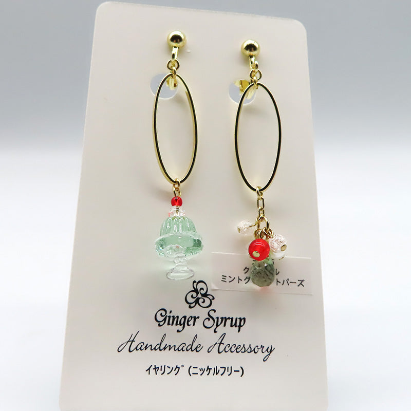 -Jelly Jewelry soda- イヤリング