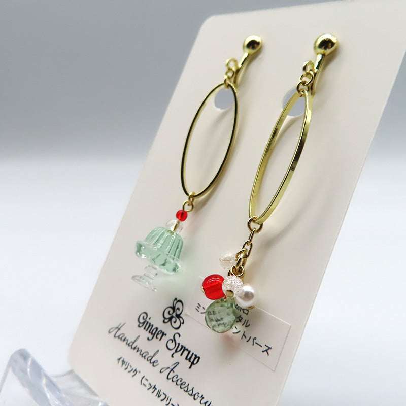 -Jelly Jewelry soda- イヤリング