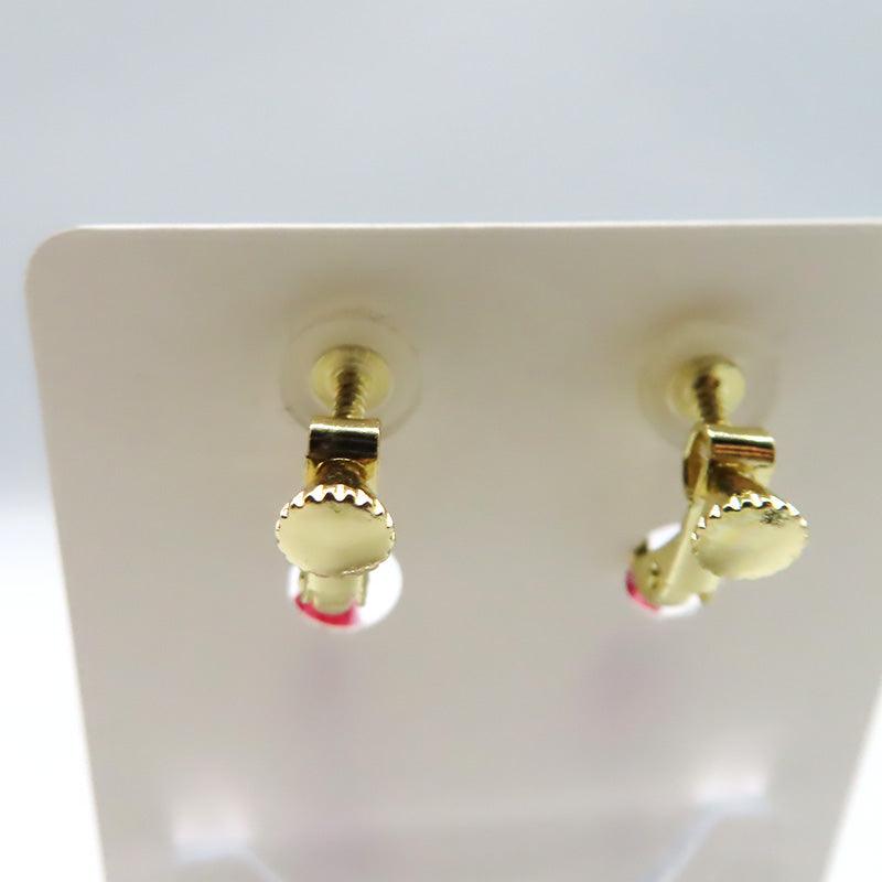 -strawberry candy- 3連 イヤリング