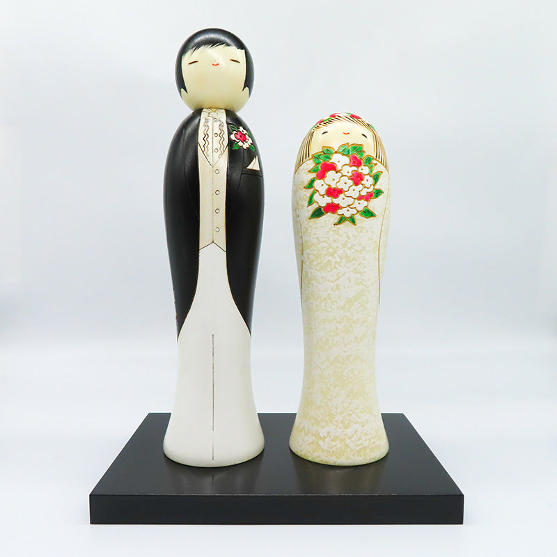 卯三郎こけし ウェディング kokeshi