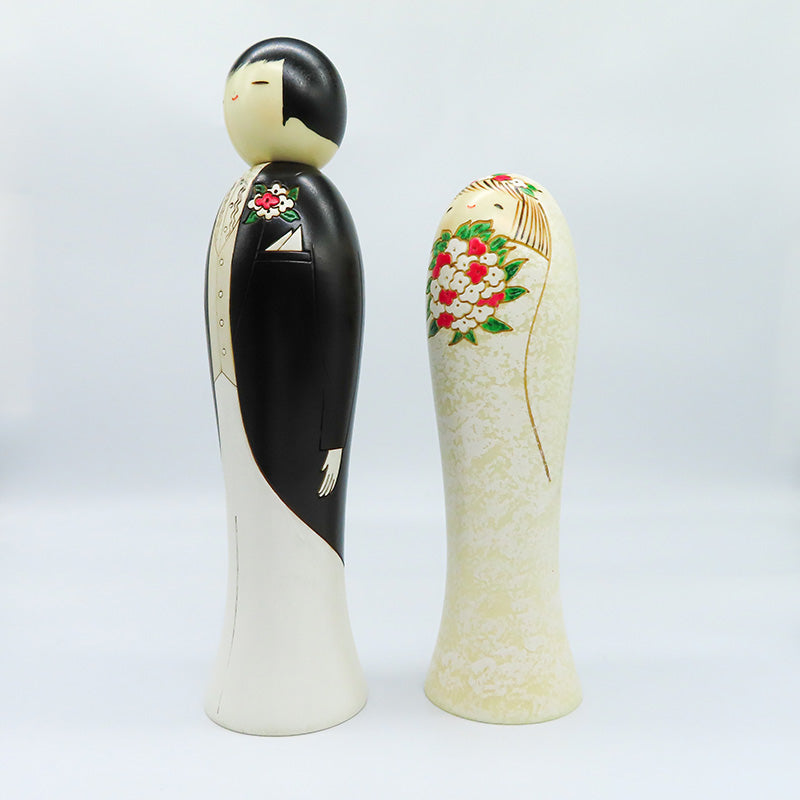 卯三郎こけし ウェディング kokeshi
