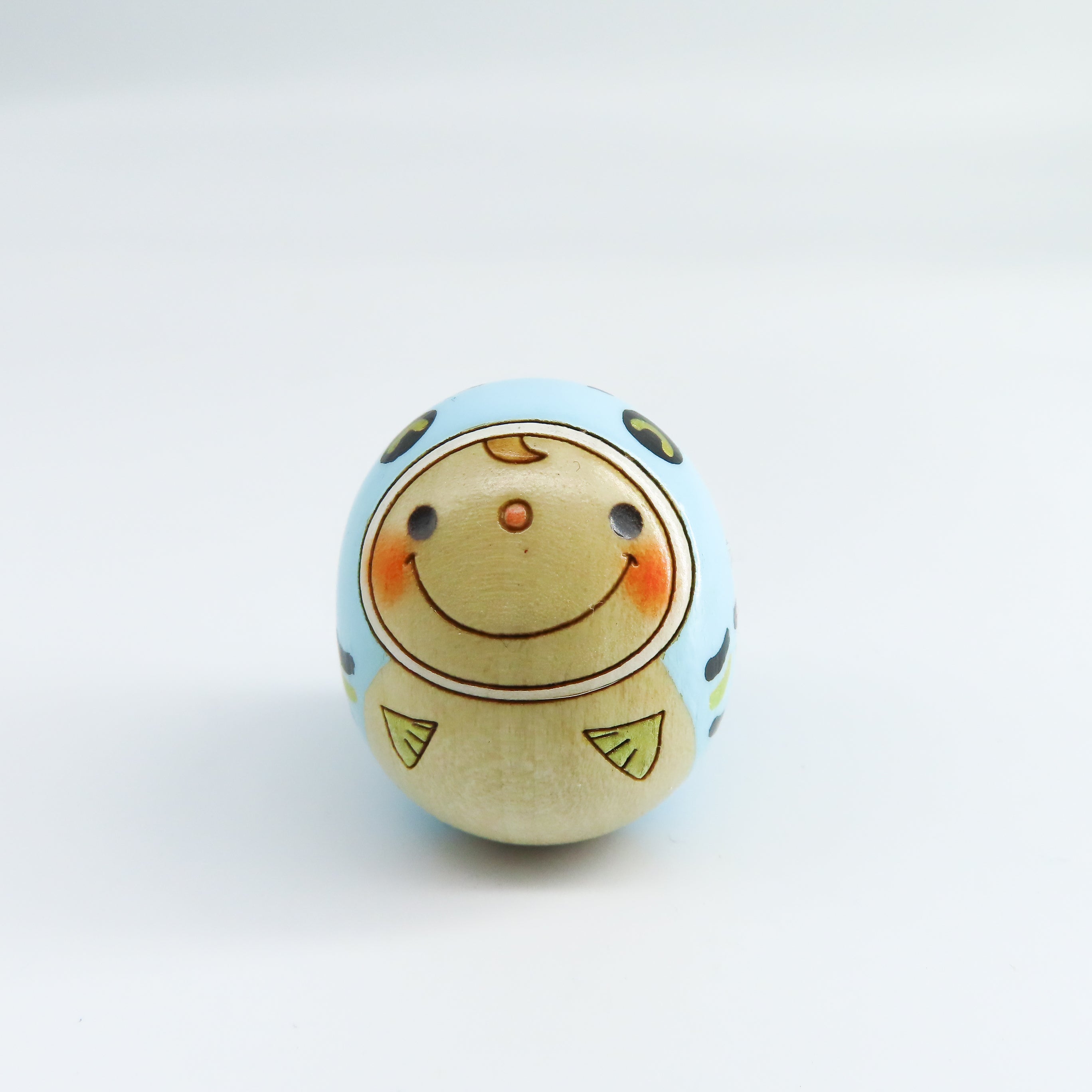 たまごこけし 鯉のぼり 青