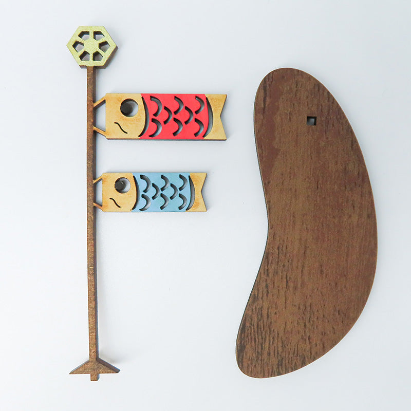 武者くん【 太鼓:黒 】鯉のぼり セット