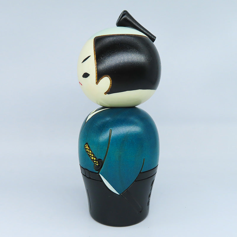 卯三郎こけし さむらい kokeshi