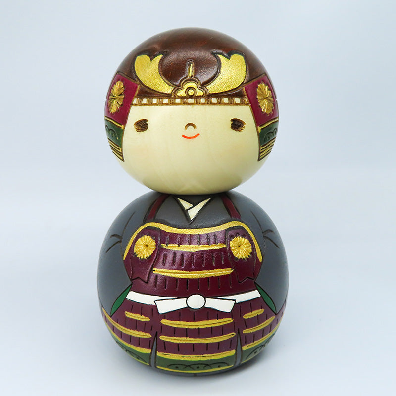 卯三郎こけし かぶと君 kokeshi