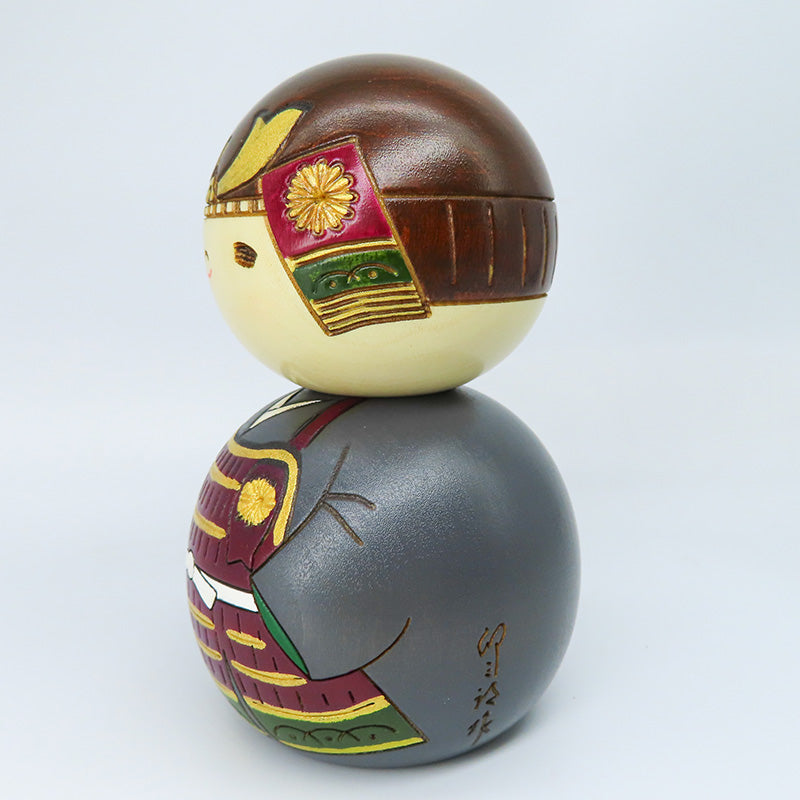 卯三郎こけし かぶと君 kokeshi