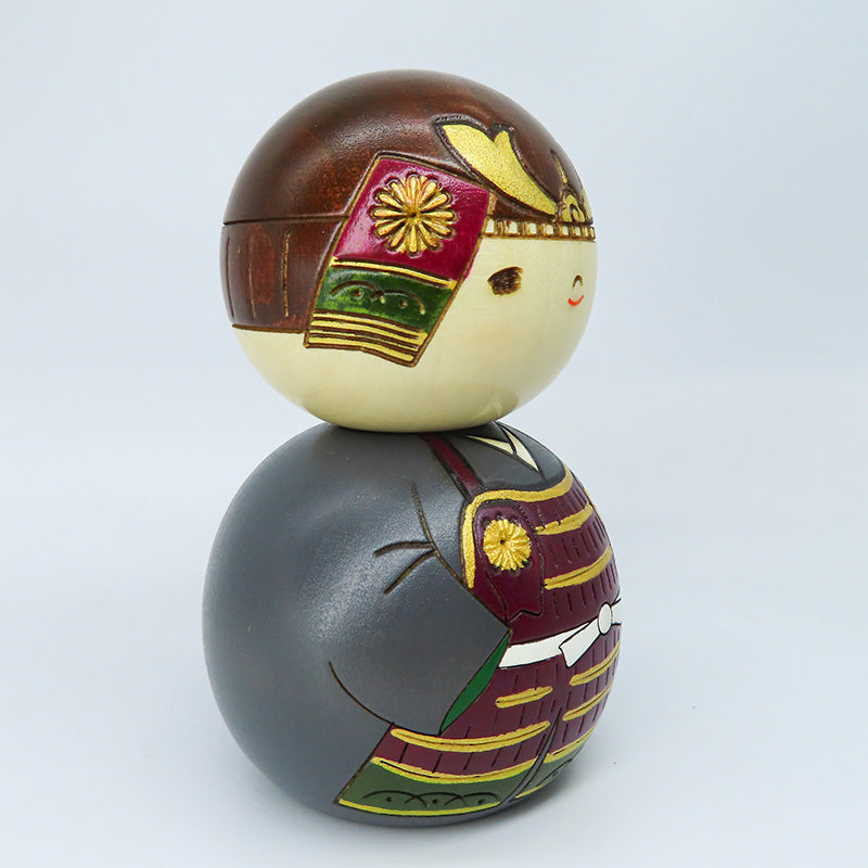 卯三郎こけし かぶと君 kokeshi