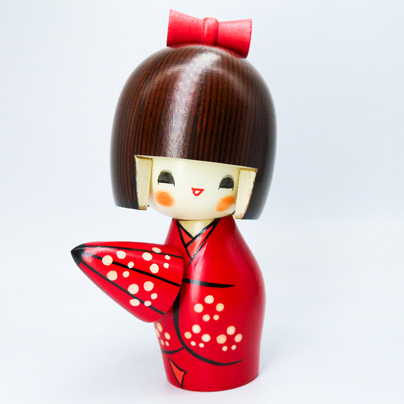 晃常こけし工房 雨やどり kokeshi