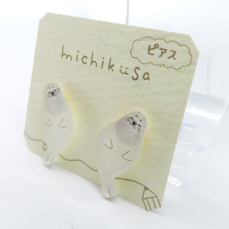 アニマルピアス ゴマフアザラシ