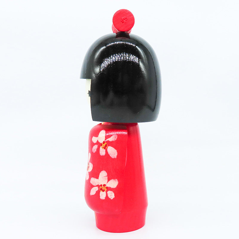 乙女袖(赤) 山岸政好作 kokeshi