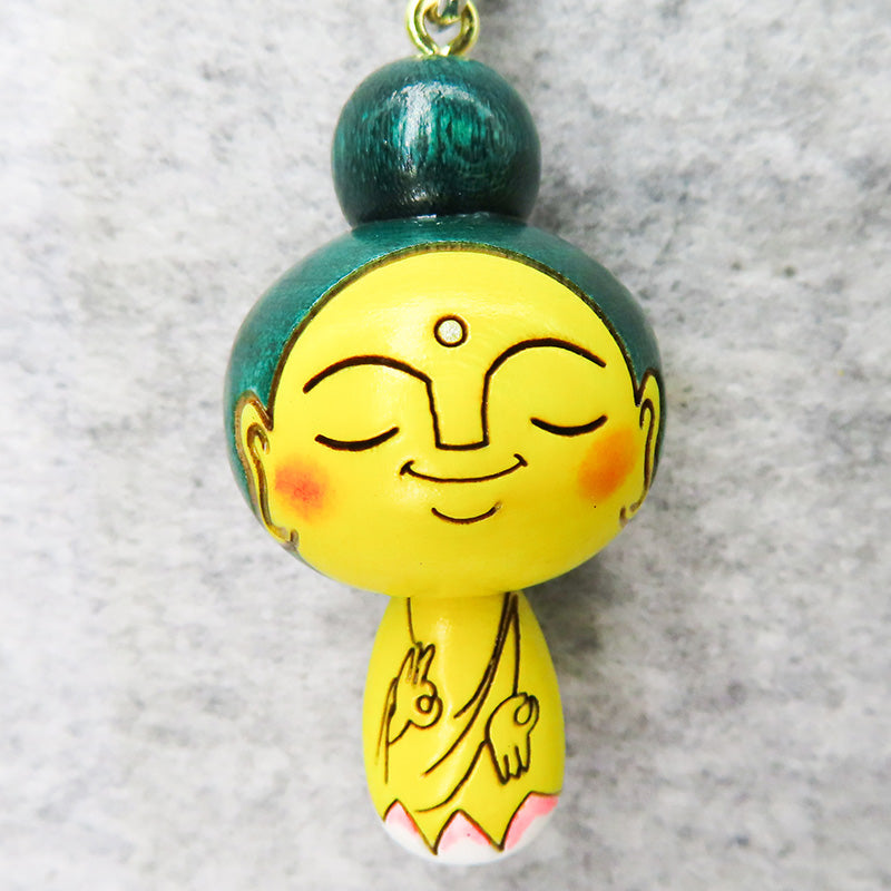 こけし お釈迦様ストラップ