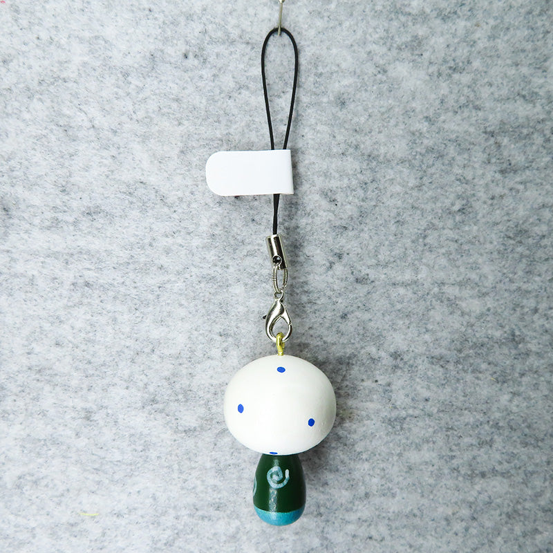 こけし 獅子舞 くんストラップ