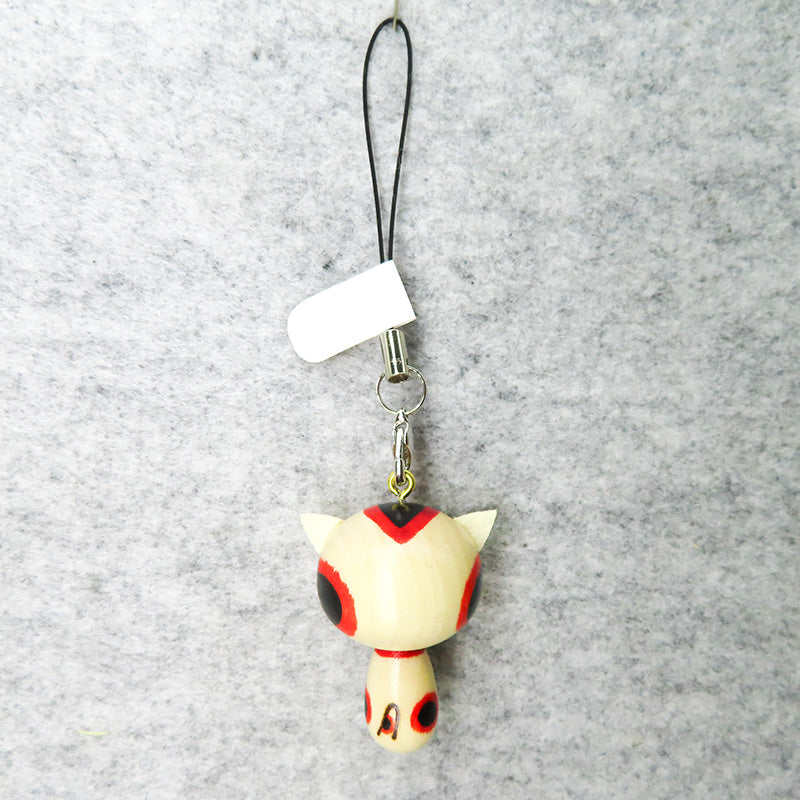 こけし 招き猫くんストラップ