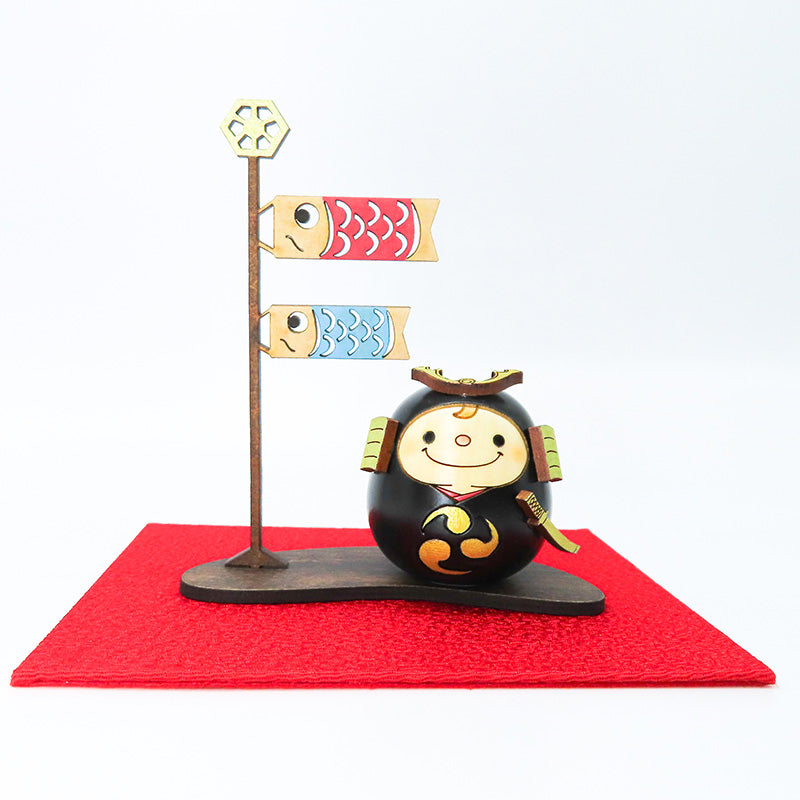 武者くん【 太鼓:黒 】鯉のぼり セット