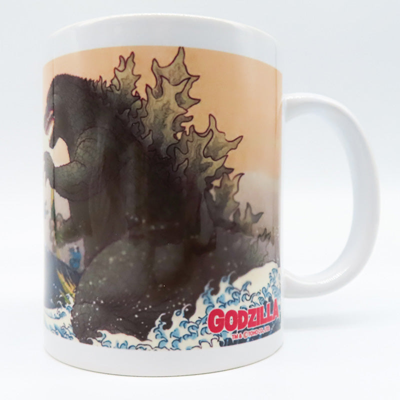 ゴジラ マグカップ:富嶽三十六景大怪獣ノ図