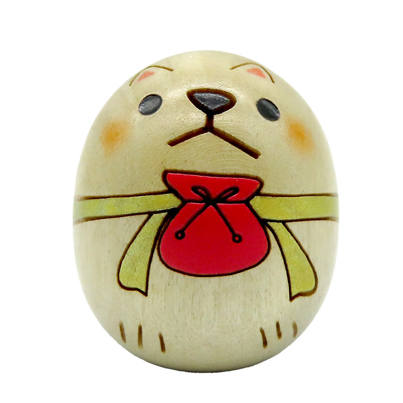 たまごこけし【お守り犬】