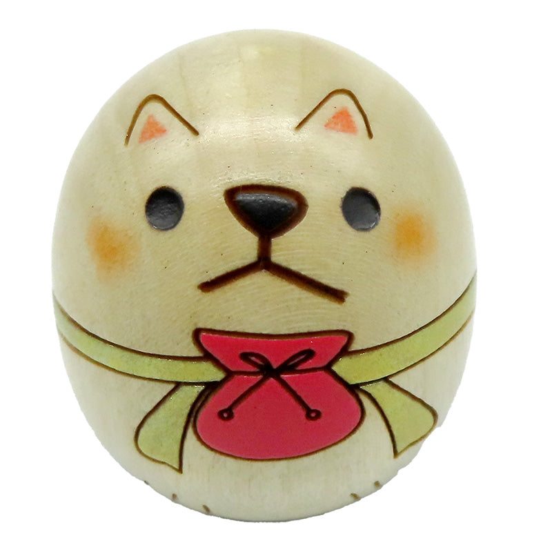 たまごこけし【お守り犬】
