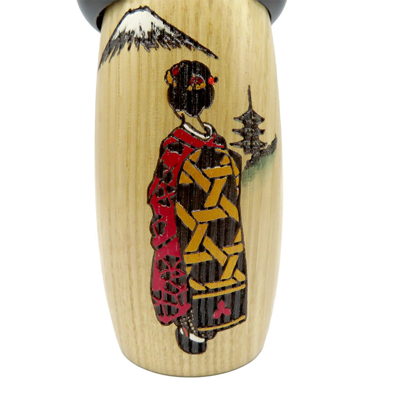 卯三郎こけし 舞妓 kokeshi