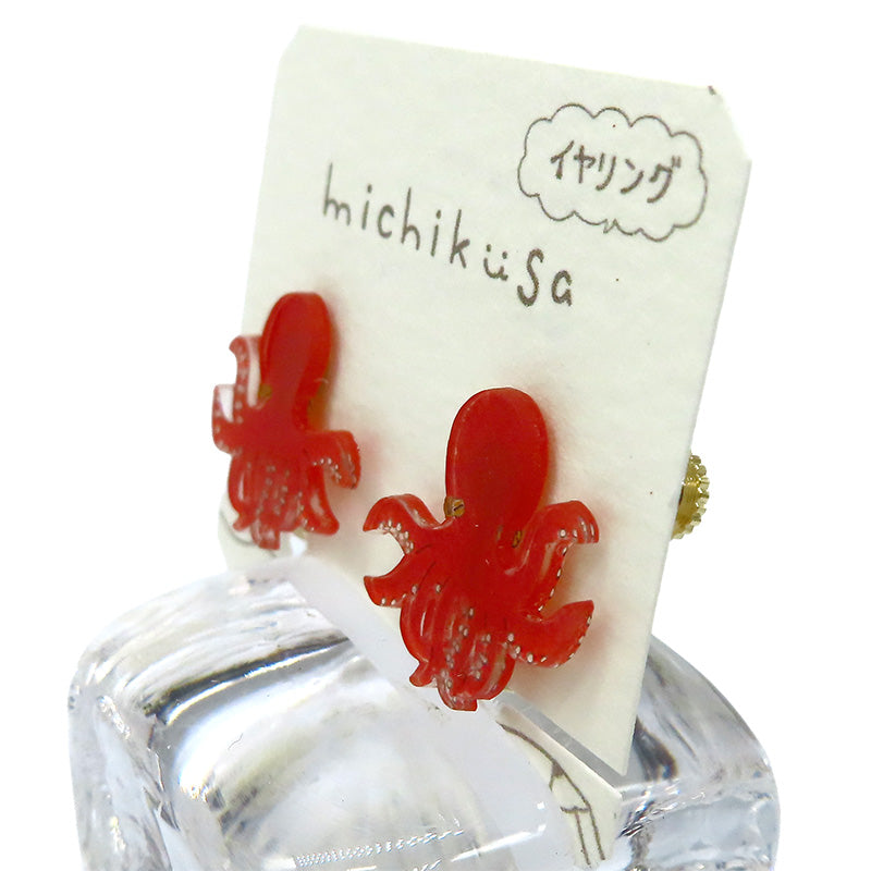 アニマルイヤリング マダコ