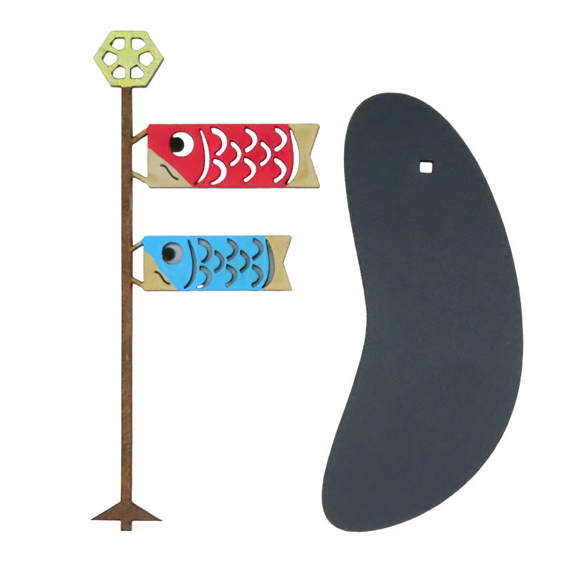 武者くん【 太鼓:赤 】鯉のぼり セット